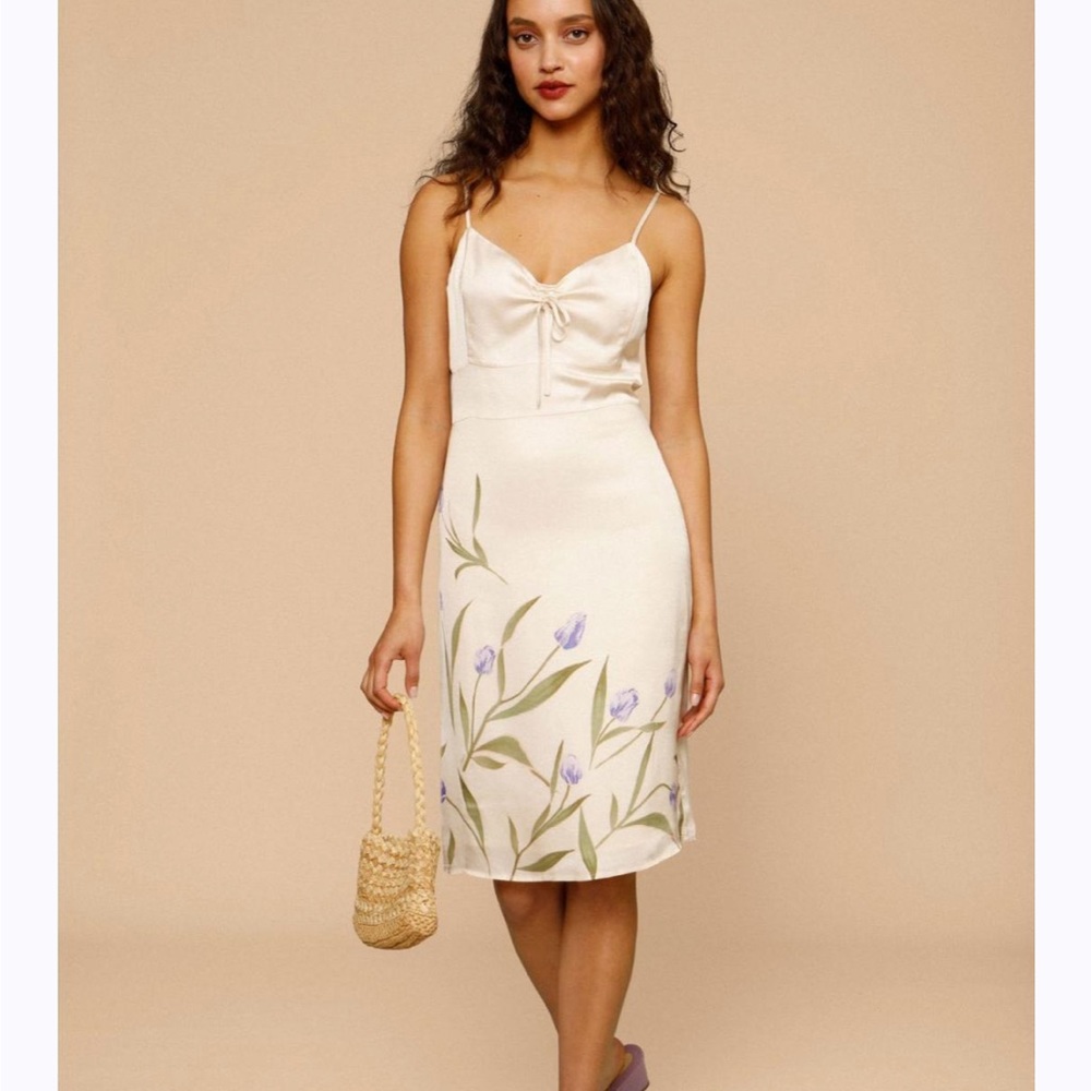 Rouje Paris dress tulips